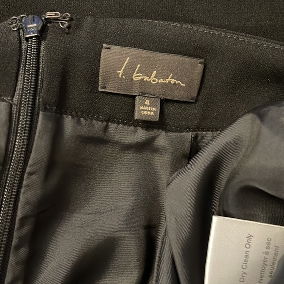 T.babaton black skirt.  Size 4. - Picture 6 of 8